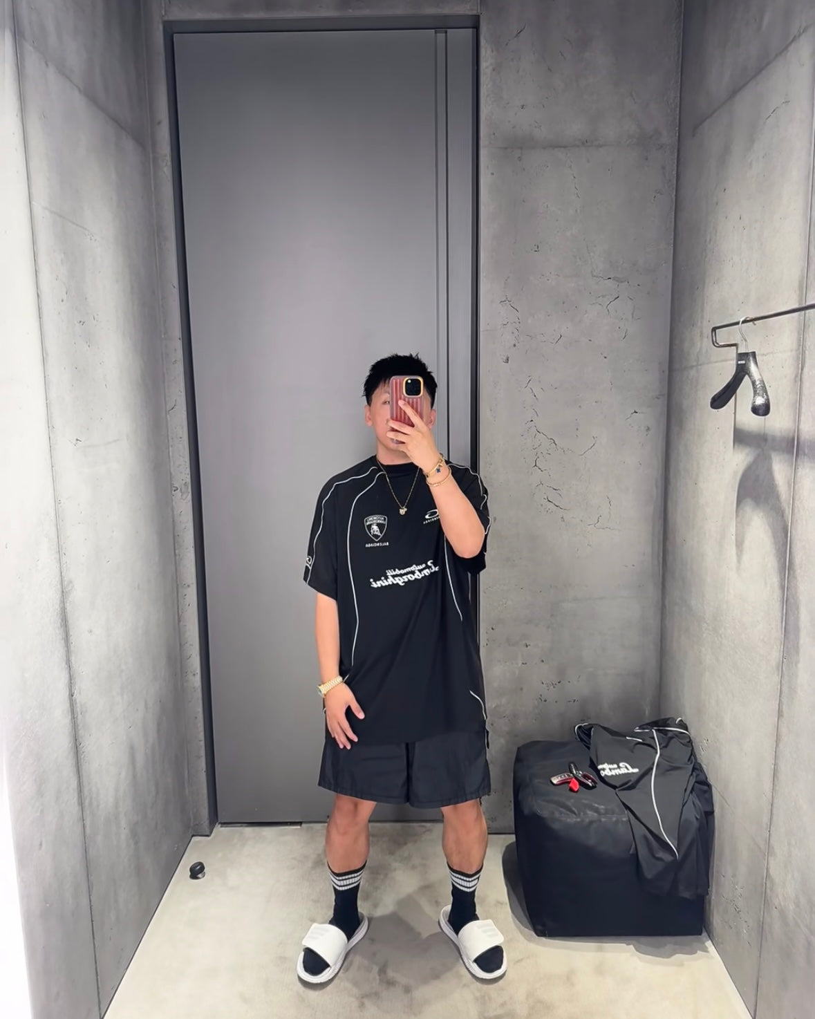 체인2호 / 발렌시아가 남성 반팔 티셔츠