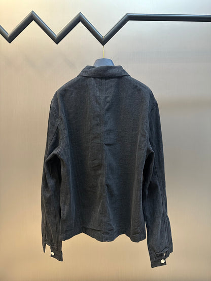 체인2호 / 프라다 남성 삼각 로고 데님 자켓