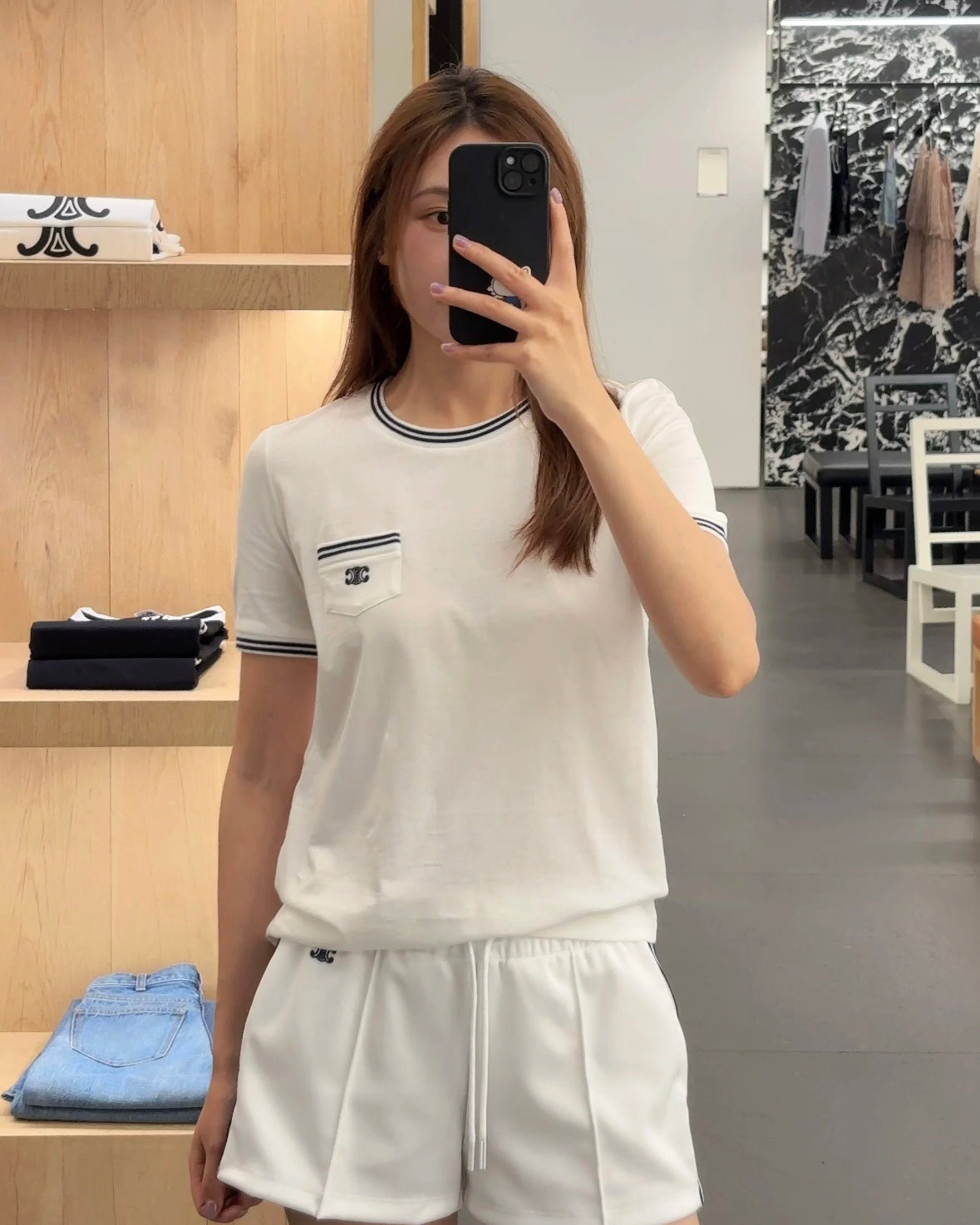 체인2호 / 셀린느 여성 반팔 티셔츠