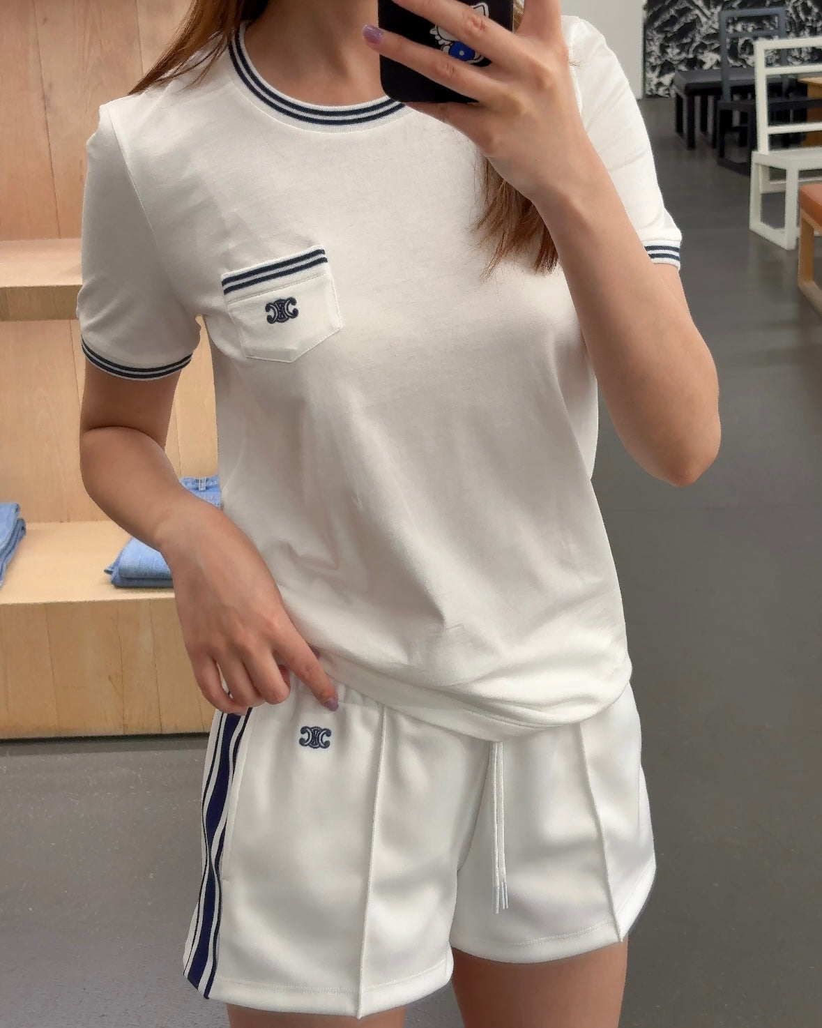 체인2호 / 셀린느 여성 반팔 티셔츠