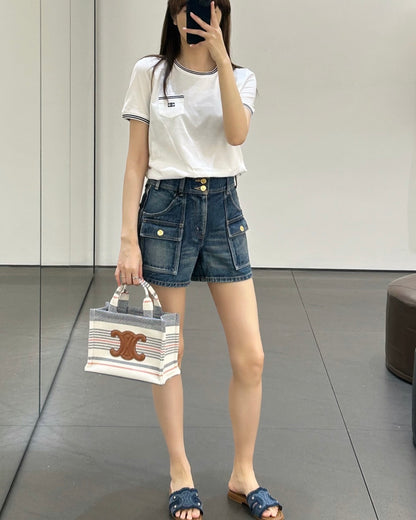 체인2호 / 셀린느 여성 반팔 티셔츠