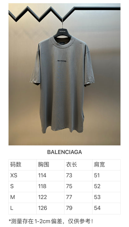 체인2호 / 발렌시아가 남성 반팔 티셔츠
