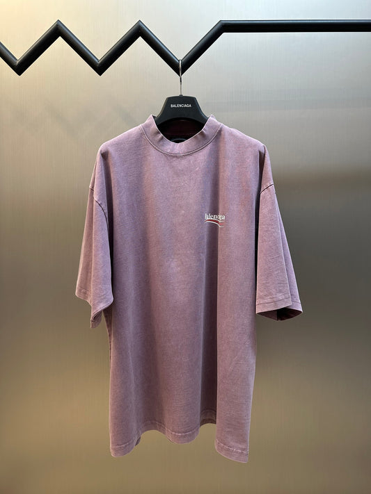 체인2호 / 발렌시아가 남성 클래식 콜라 프린트 반팔 티셔츠