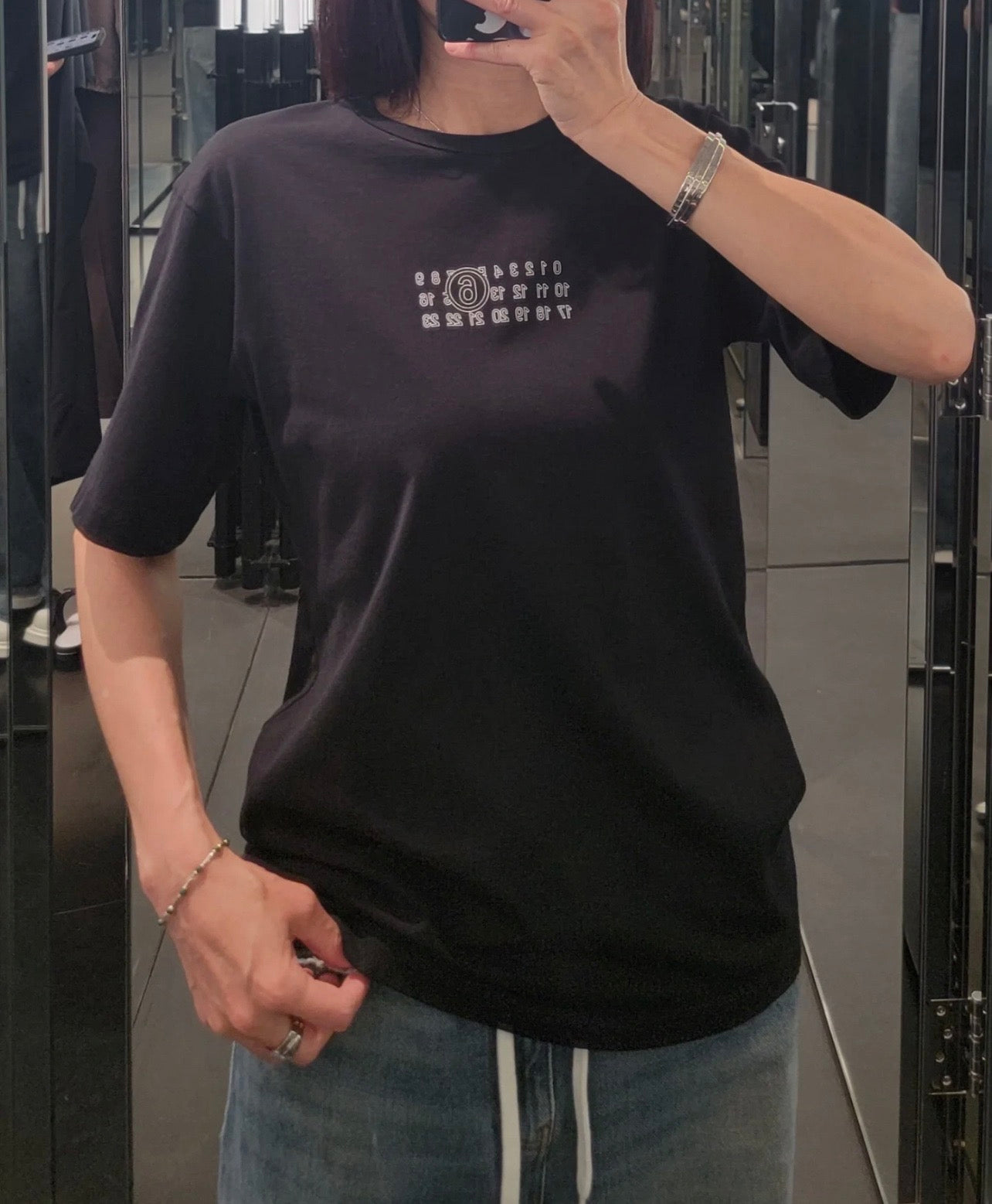 체인2호 / 메종마르지엘라 남성 여성 반팔 티셔츠