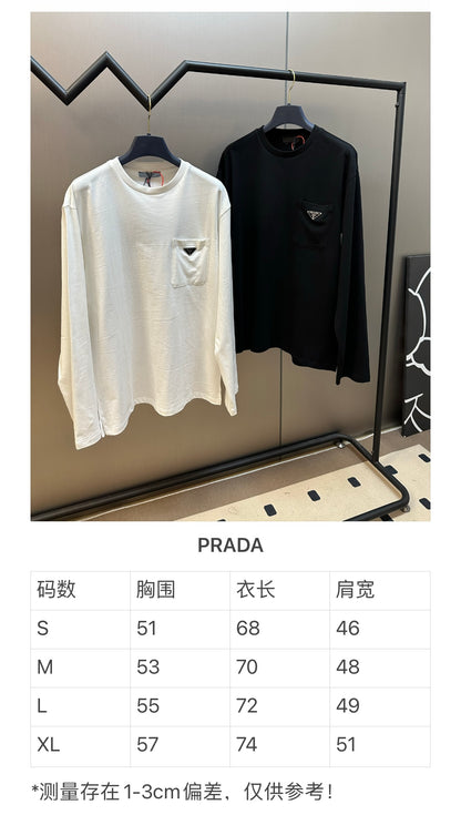 체인2호 / 프라다 남성 여성 긴팔티
