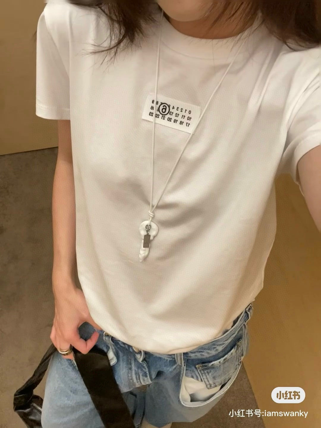 체인2호 / 메종마르지엘라 남성 반팔 티셔츠