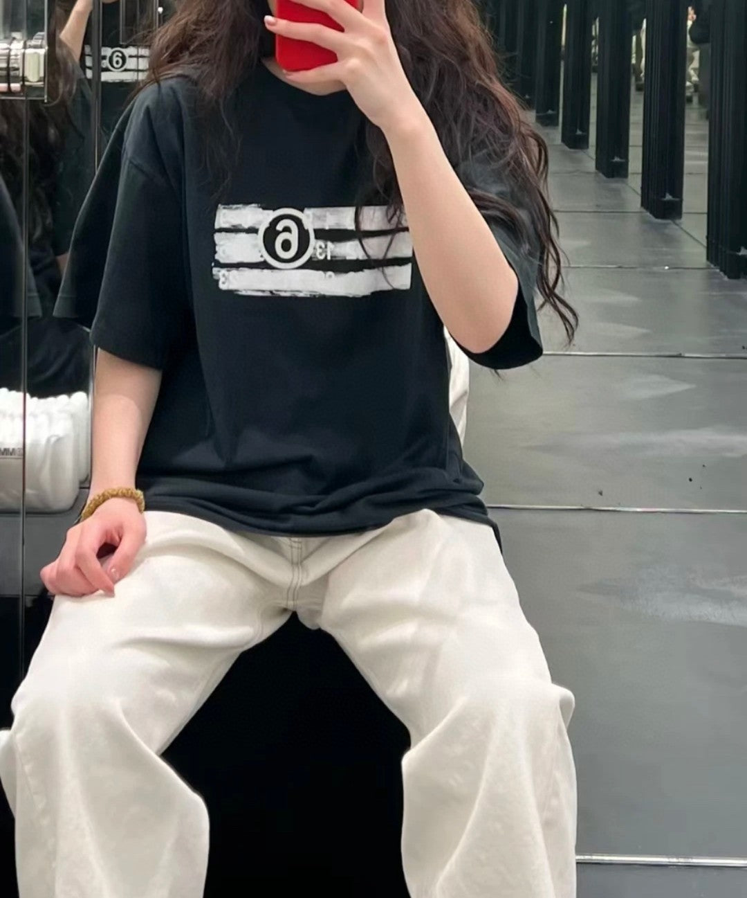 체인2호 / 메종마르지엘라 남성 반팔 티셔츠