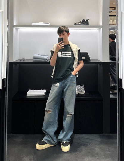 체인2호 / 메종마르지엘라 남성 반팔 티셔츠
