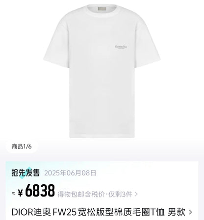 체인2호 / 디올 남성 반팔 티셔츠