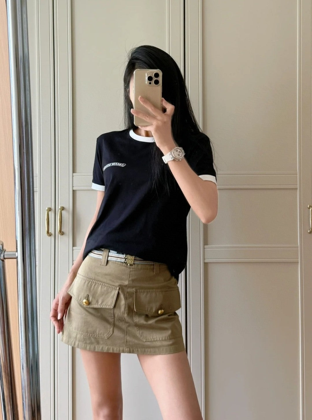 체인2호 / 크롬하츠 여성 반팔 티셔츠
