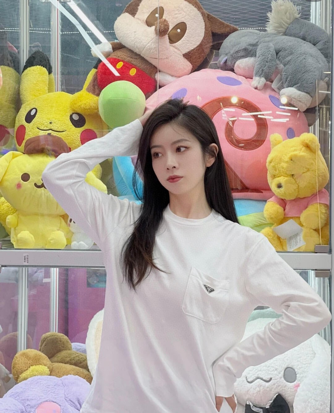 BVG / 프라다 남성 포켓 삼각표 긴팔 티셔츠