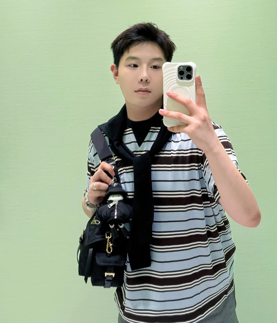 BVG / 프라다 남성 여성 반팔 티셔츠