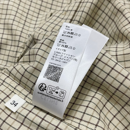 BVG / 셀린느 남성 체크 셔츠