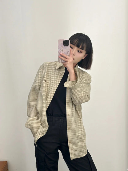 BVG / 셀린느 남성 체크 셔츠