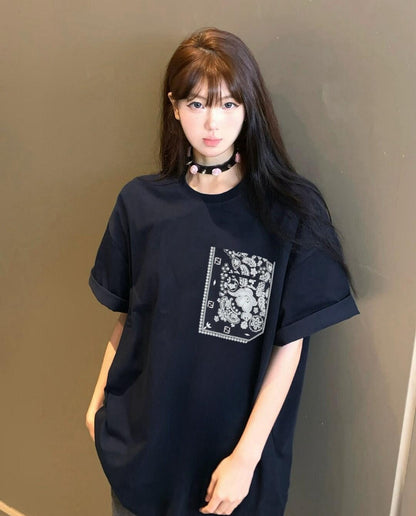 BVG / 펜디 남성 면 티셔츠