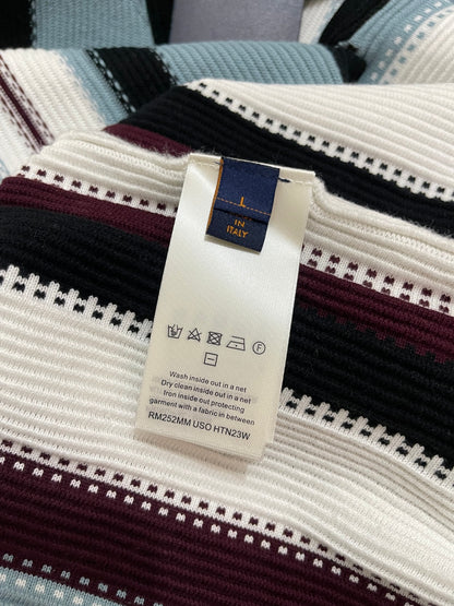 BVG / 루이비통 남성 스트라이프 반팔 셔츠