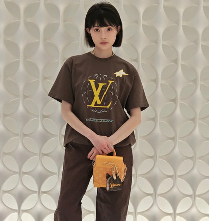 BVG / 루이비통 남성 여성 반팔 티셔츠