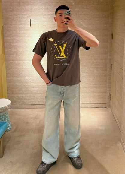 BVG / 루이비통 남성 여성 반팔 티셔츠