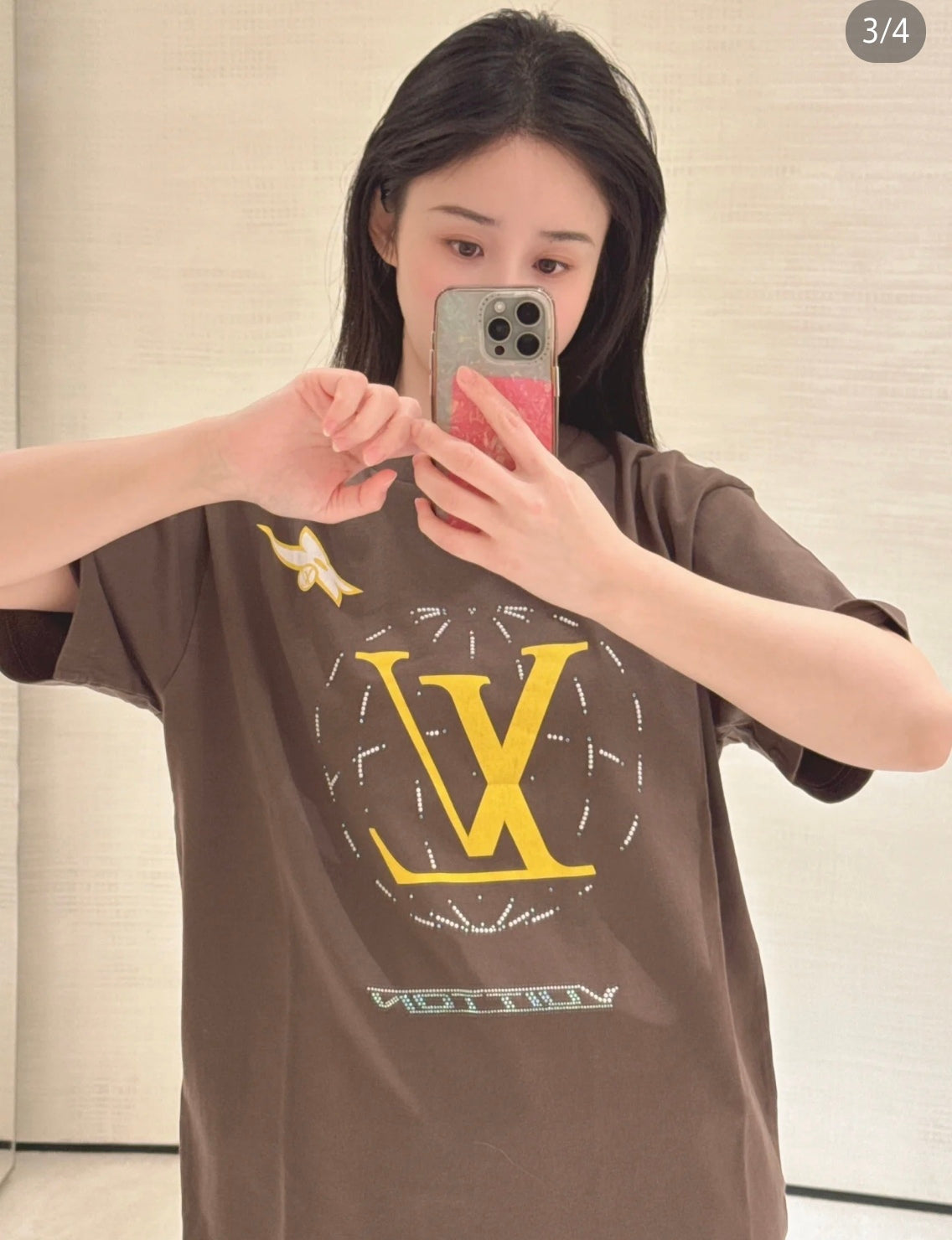 BVG / 루이비통 남성 여성 반팔 티셔츠