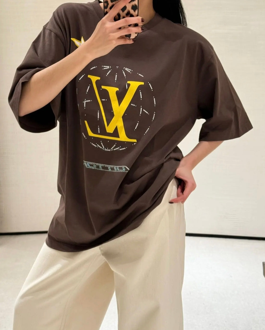 BVG / 루이비통 남성 여성 반팔 티셔츠