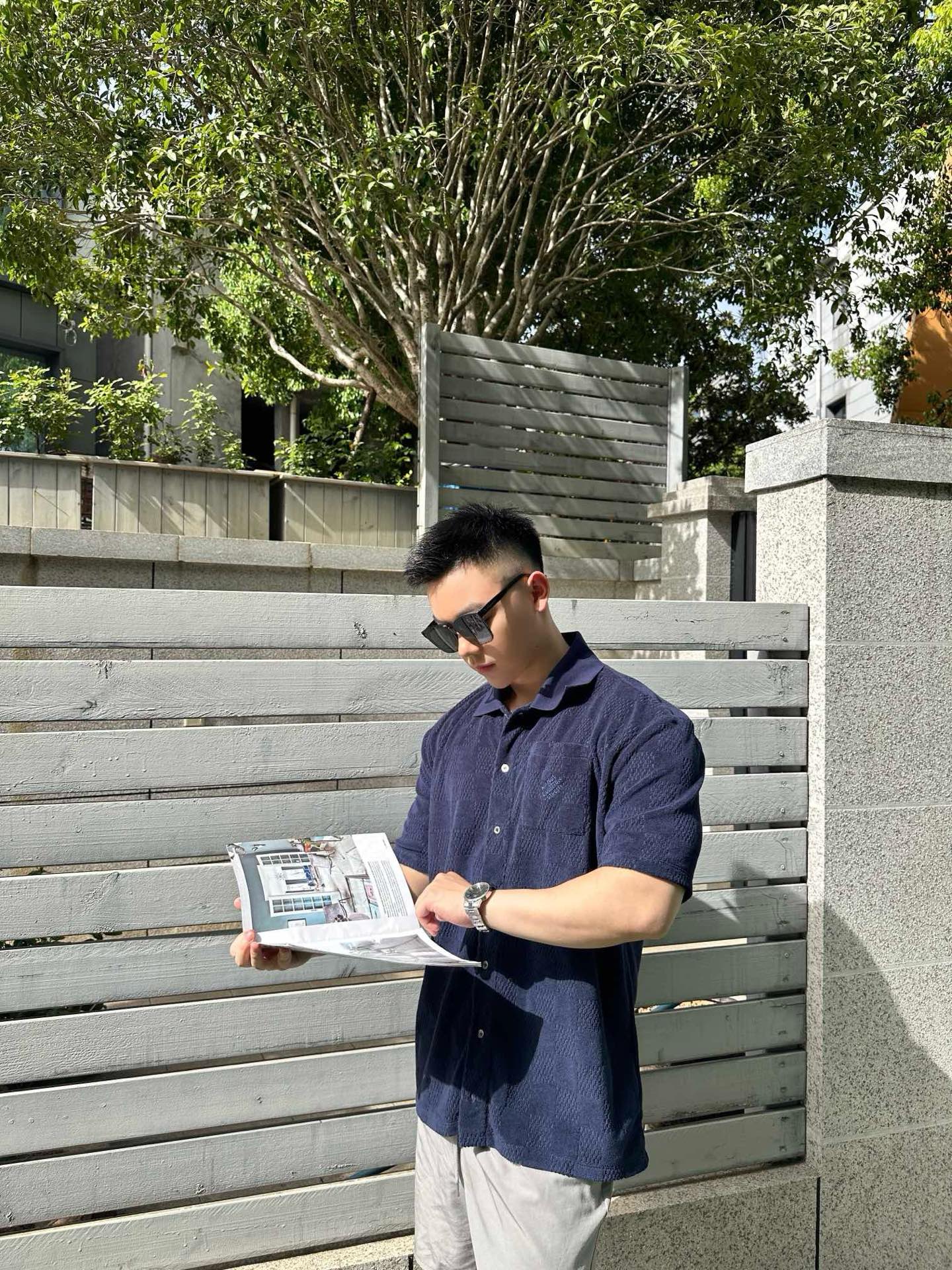 사슬 / 루이비통 남성 반팔 셔츠