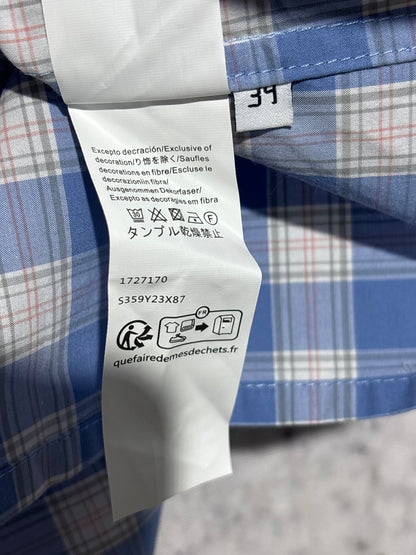 사슬 / 로에베 남성 체크 반팔 셔츠