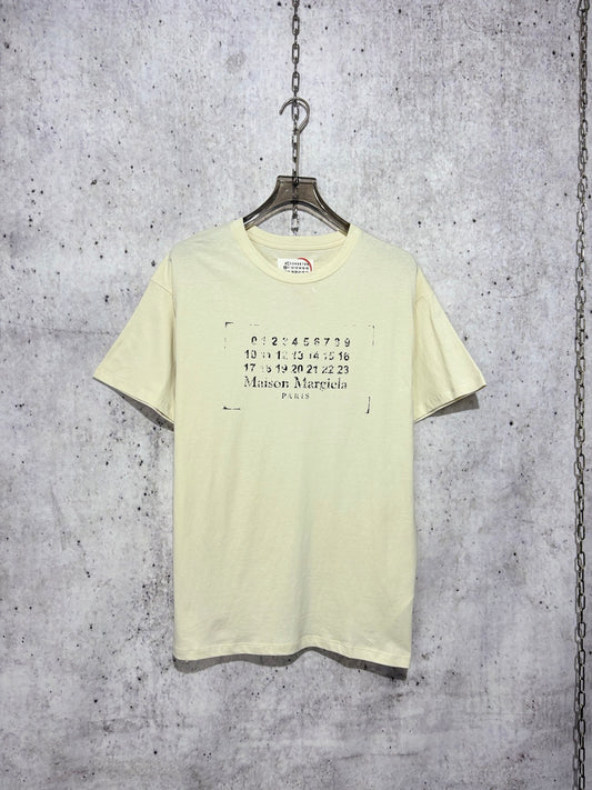 사슬 / 메종마르지엘라 남성 여성 반팔 라운드 티셔츠