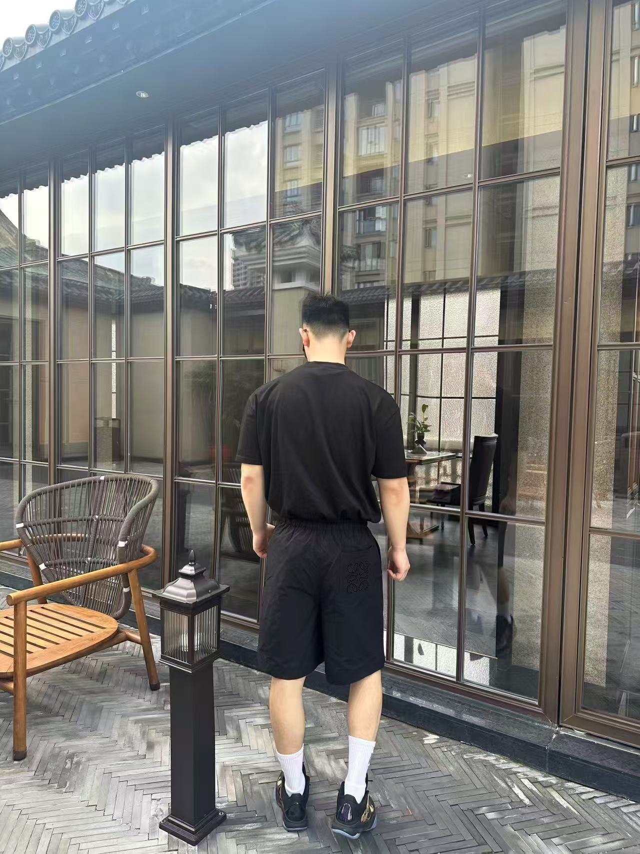 GTR / 로에베 남성 자수 반바지