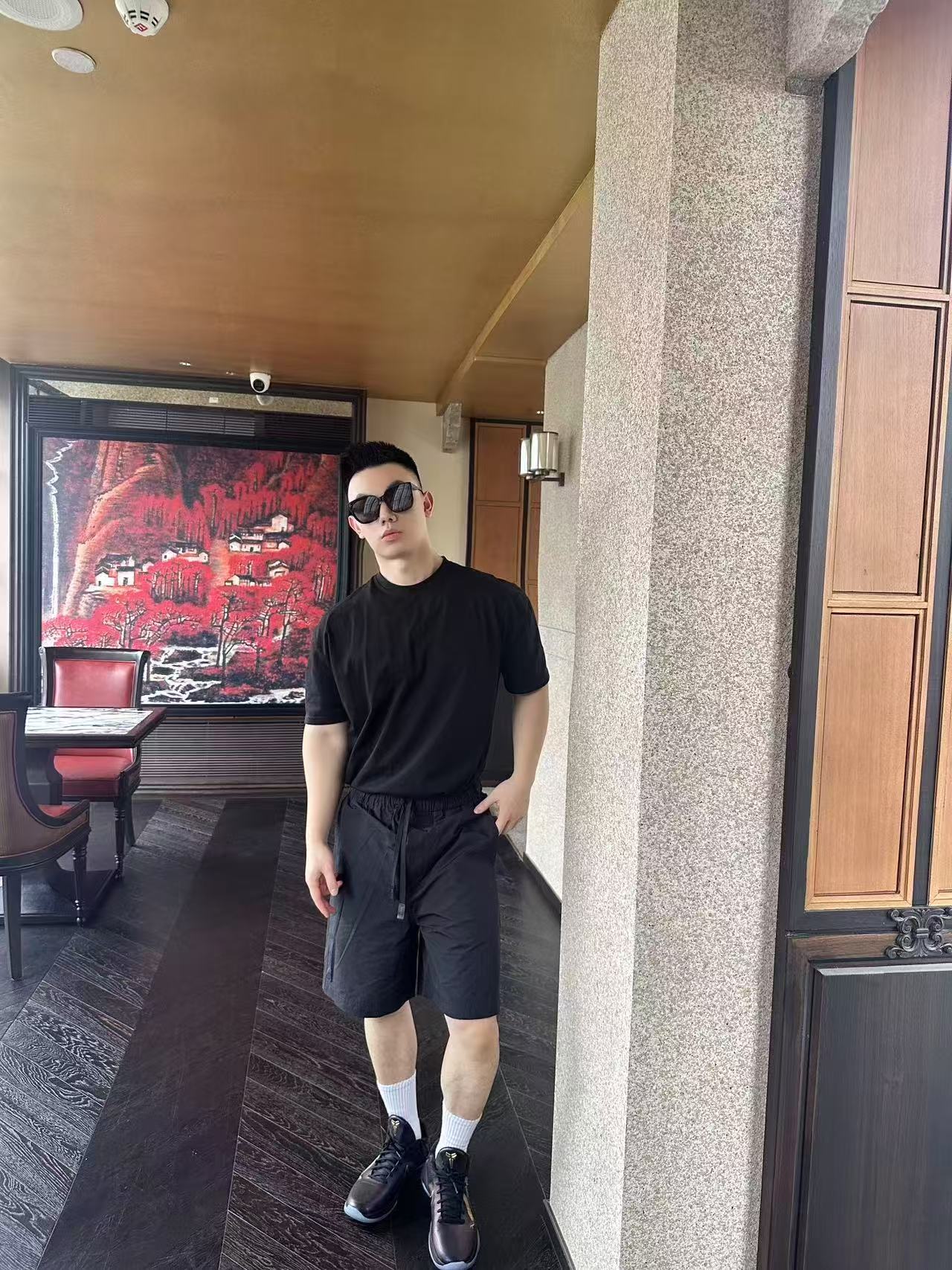 GTR / 로에베 남성 자수 반바지