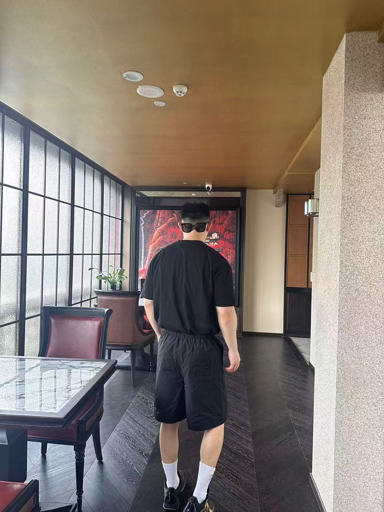 GTR / 로에베 남성 자수 반바지