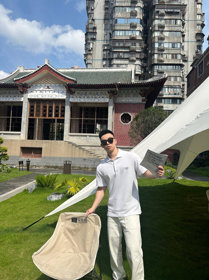 GTR / 디올 남성 폴로넥 반팔 셔츠