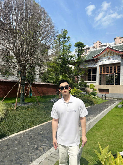 GTR / 디올 남성 폴로넥 반팔 셔츠