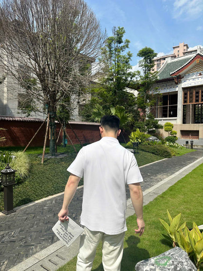 GTR / 디올 남성 폴로넥 반팔 셔츠