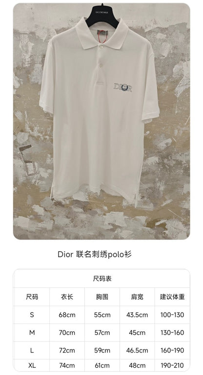 GTR / 디올 남성 폴로넥 반팔 셔츠