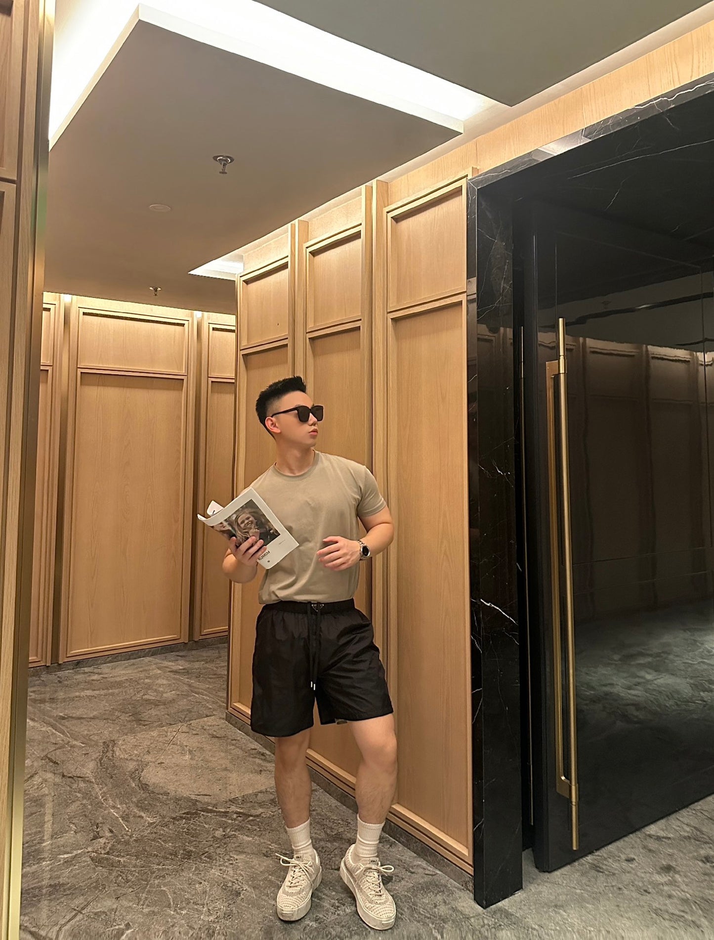 GTR / 프라다 남성 나일론 반바지