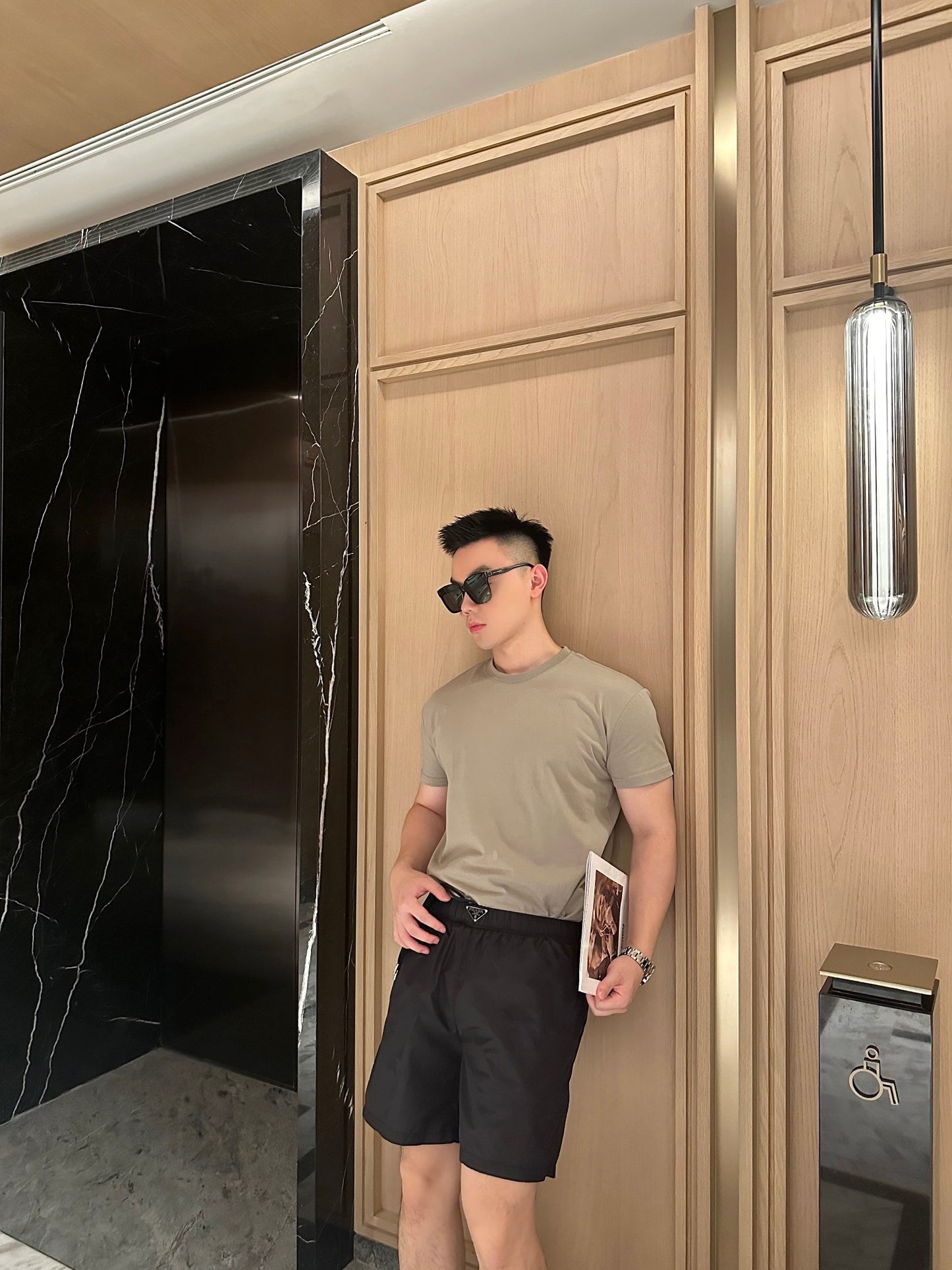 GTR / 프라다 남성 나일론 반바지