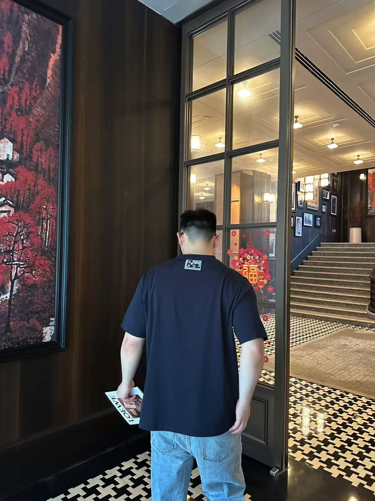 GTR / 펜디 남성 프린트 반팔 티셔츠