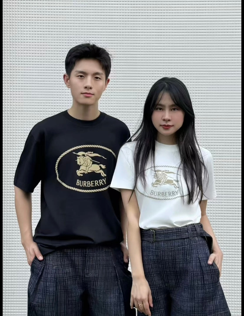 GTR / 버버리 남성 프린트 반팔 티셔츠