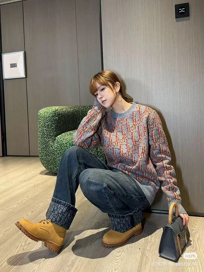GTR / 디올 남성 라운드넥 니트 스웨터