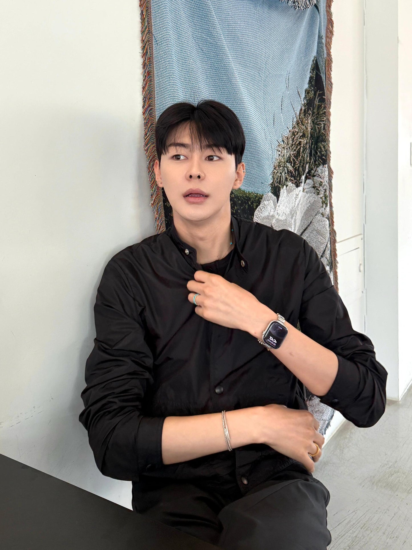 GTR / 프라다 남성 나일론 터틀넥 자켓