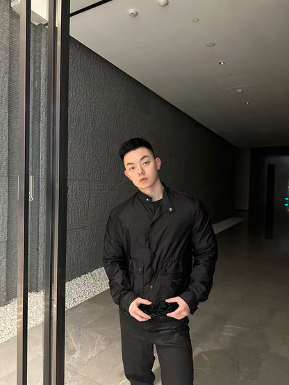 GTR / 프라다 남성 나일론 터틀넥 자켓