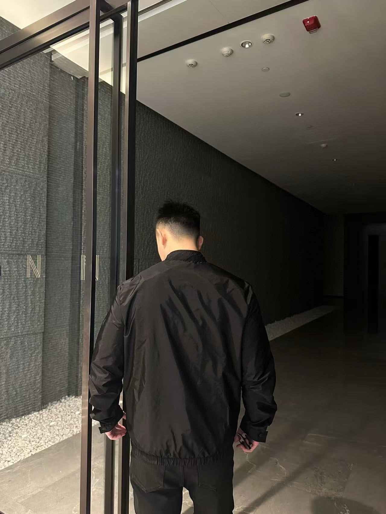 GTR / 프라다 남성 나일론 터틀넥 자켓