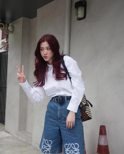 GTR / 로에베 남성 데님 반바지