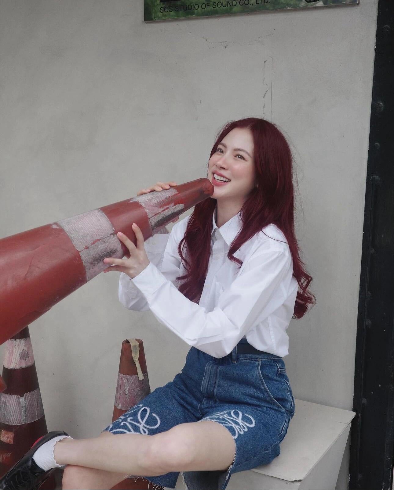 GTR / 로에베 남성 데님 반바지