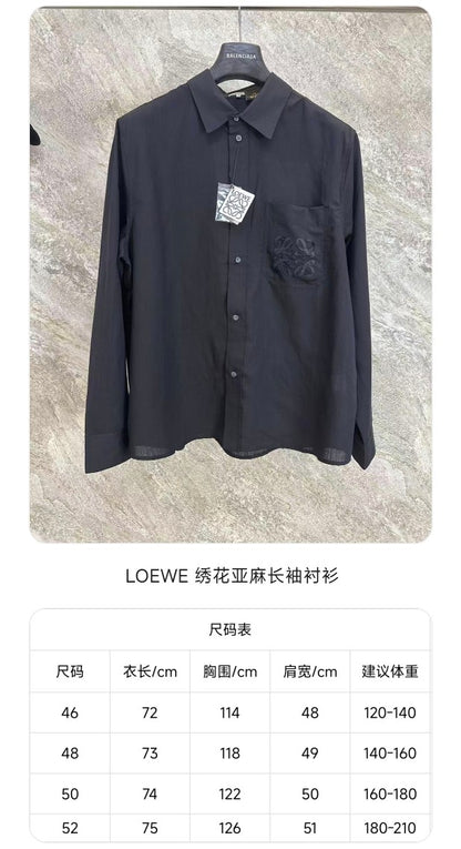 GTR / 로에베 남성 긴팔 셔츠