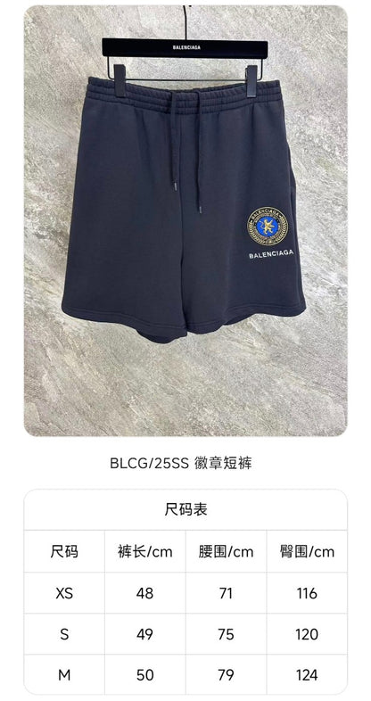 GTR / 발렌시아가 남성 여성 반바지