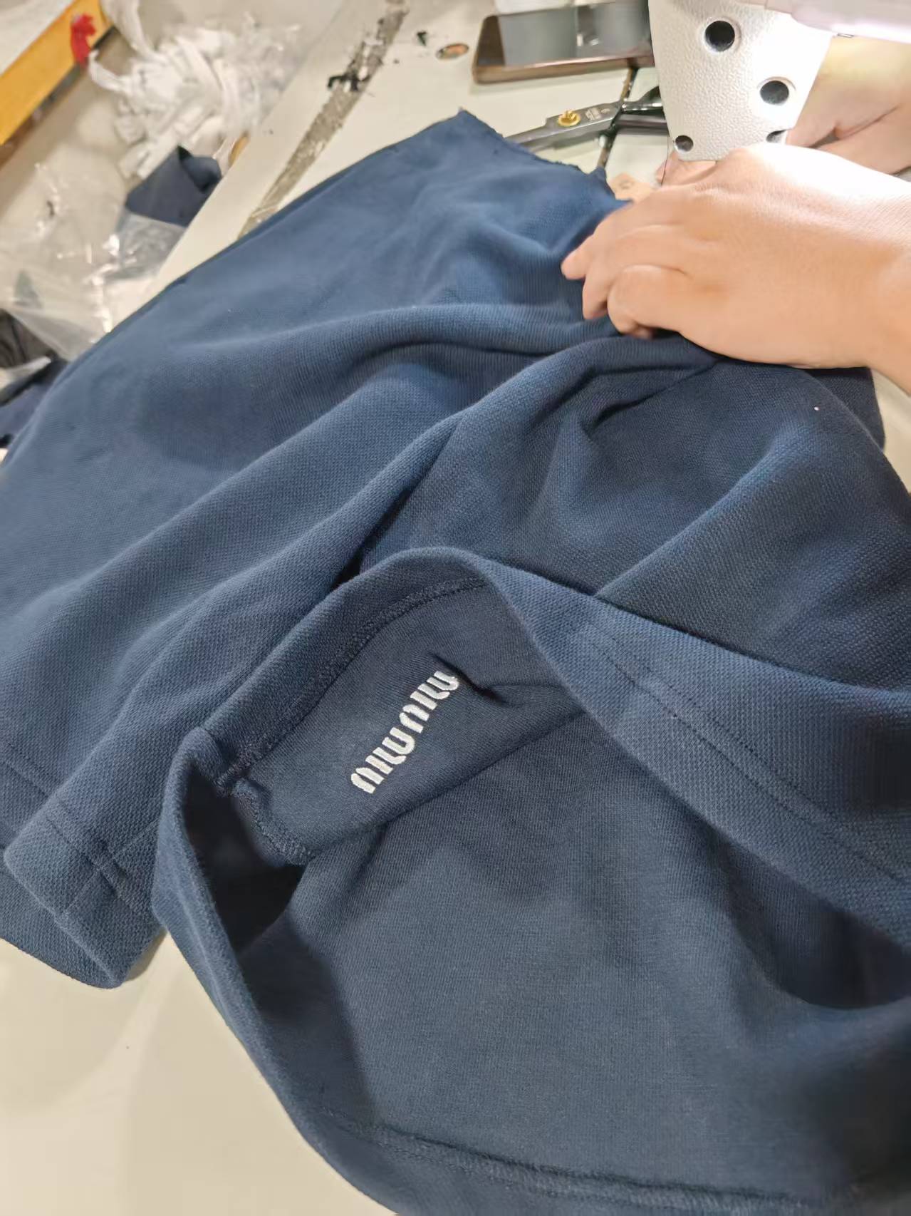 GTR / 미우미우 남성 자수 반바지