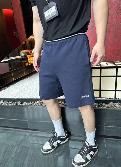 GTR / 미우미우 남성 자수 반바지