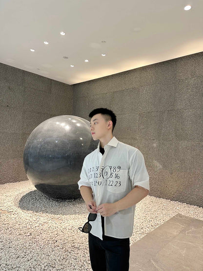 GTR / 메종마르지엘라 남성 반팔 셔츠