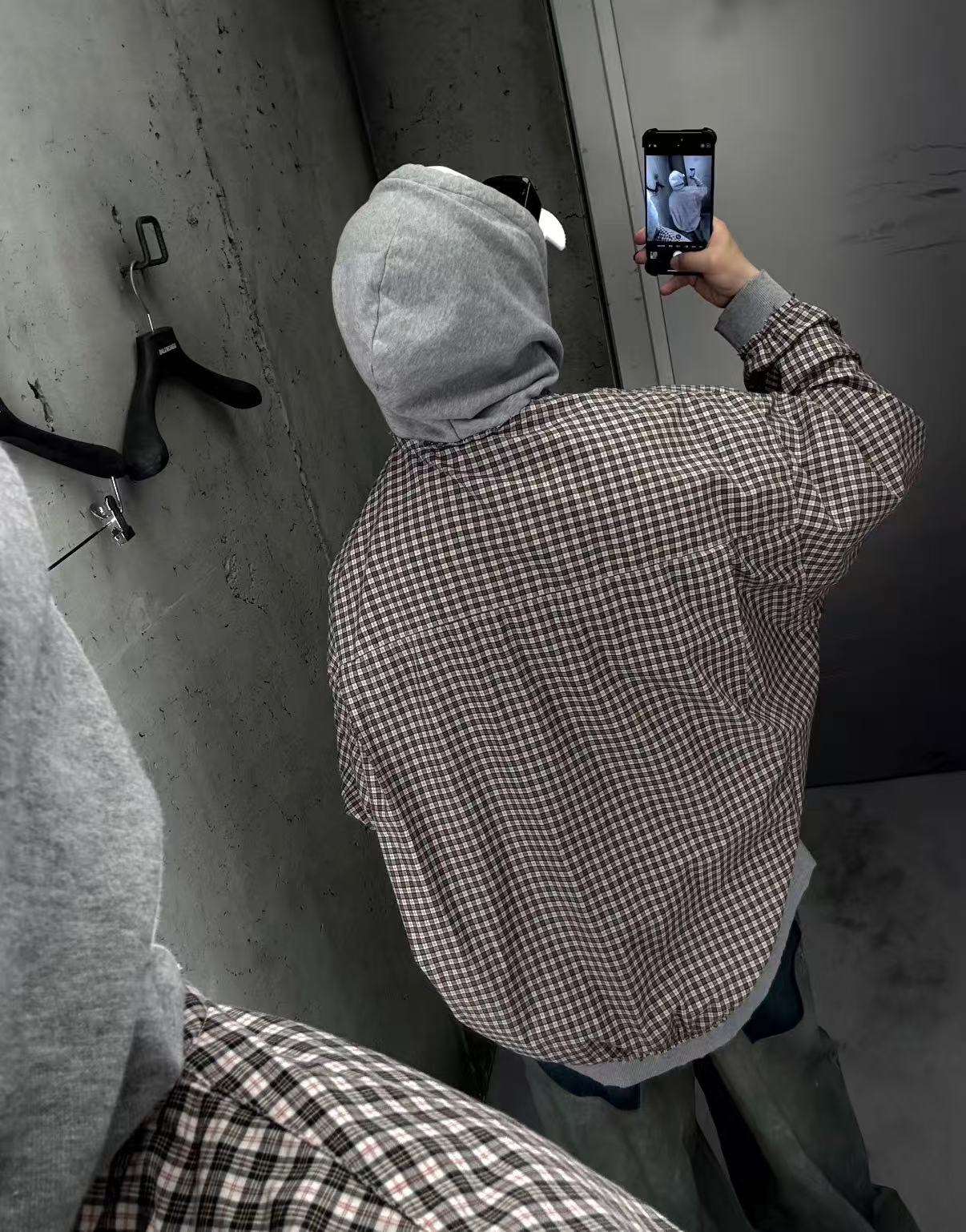 GTR / 발렌시아가 남성 후드 자켓